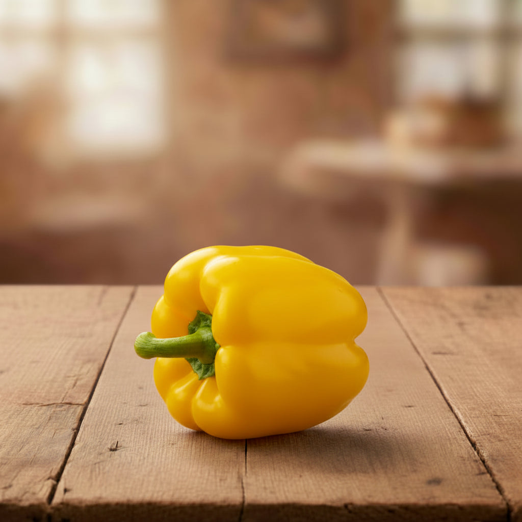 Gele paprika vers product uit Twente - Van Twentse Bodem