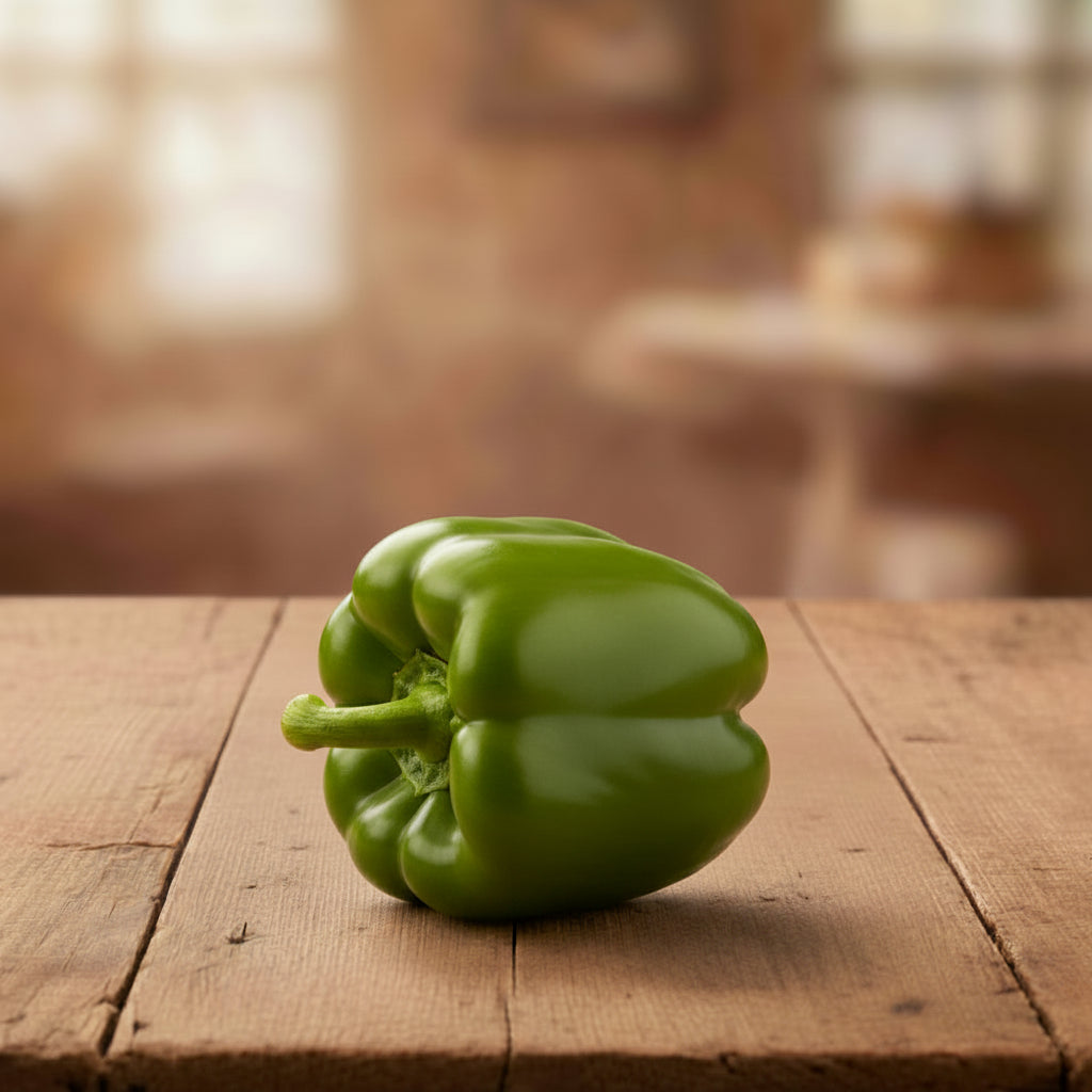 Groene paprika vers product uit Twente - Van Twentse Bodem