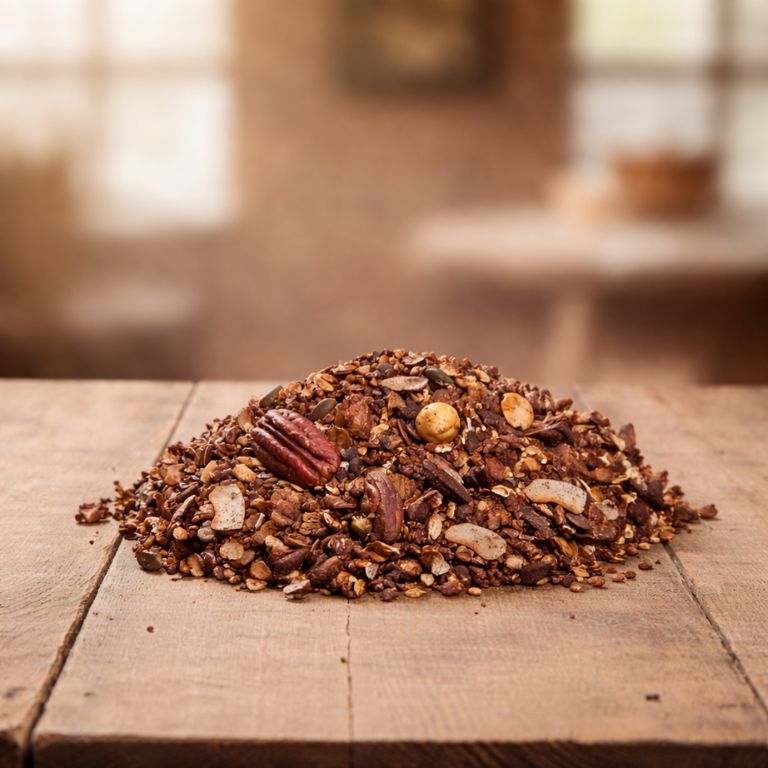 500 gram Granola chocolade vers product uit Twente - Van Twentse Bodem