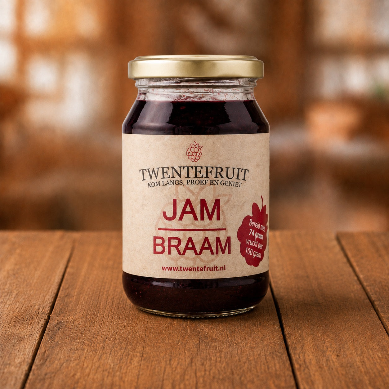 Bramenjam - 300 gram vers product uit Twente - Van Twentse Bodem