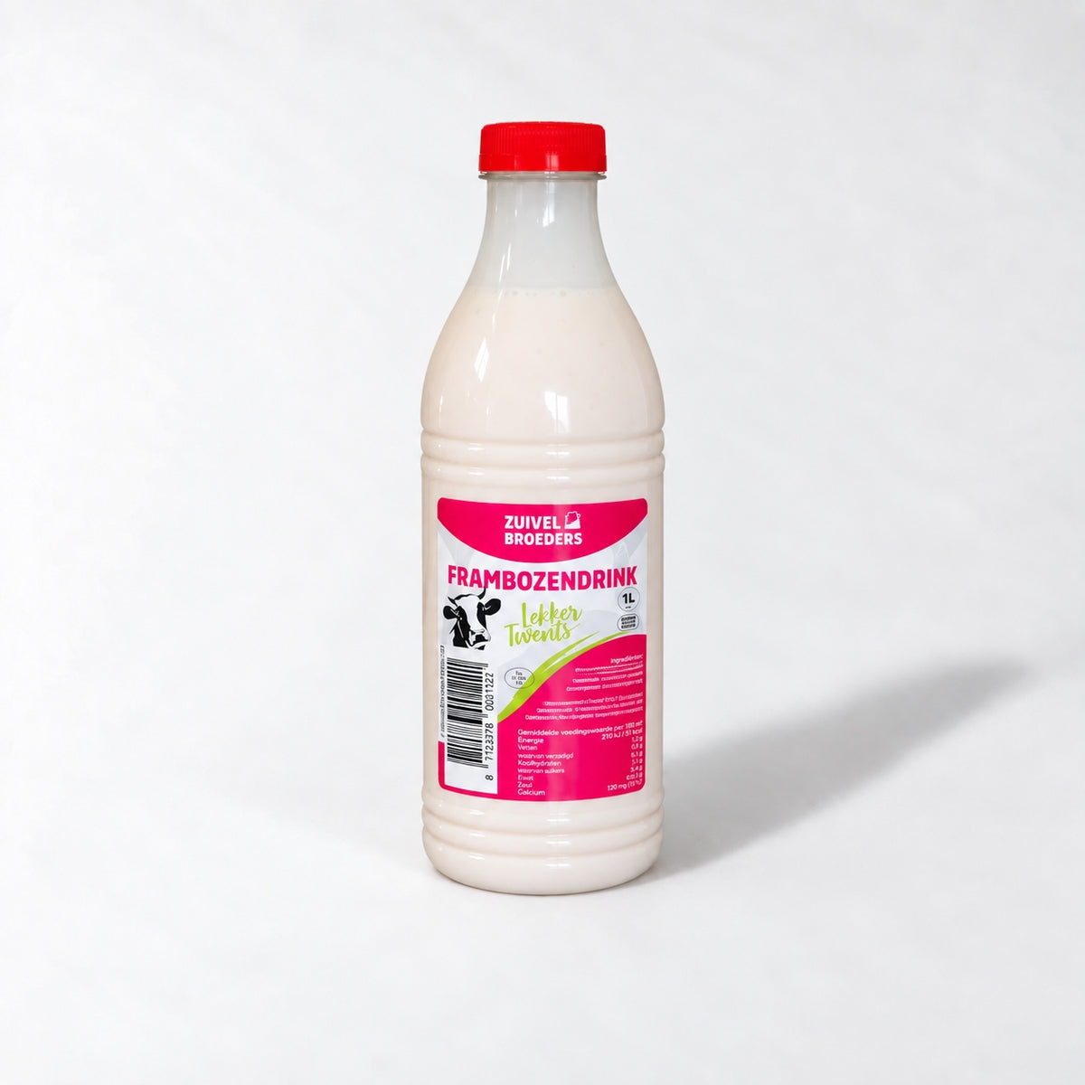 Frambozendrink - 1 liter vers product uit Twente - Van Twentse Bodem
