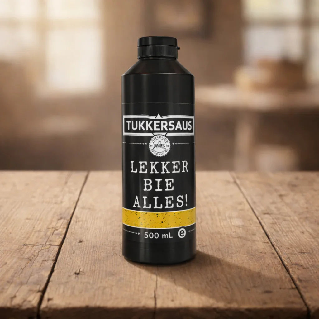 500 ml Tukkersaus vers product uit Twente - Van Twentse Bodem