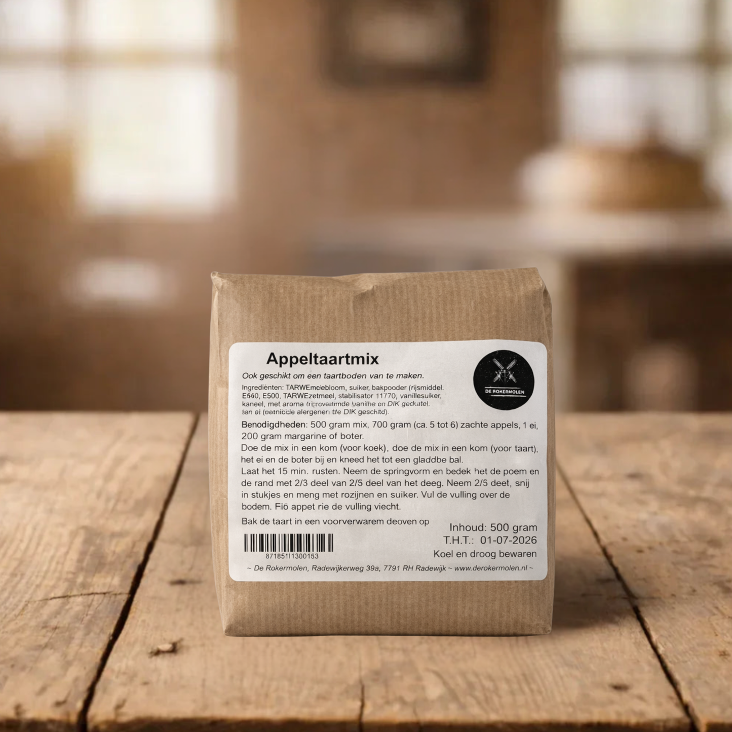 Bakmix appeltaart vers product uit Twente - Van Twentse Bodem