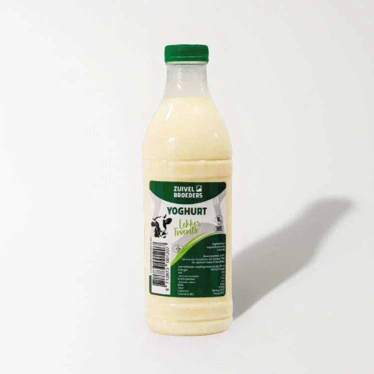 1 liter Yoghurt vers product uit Twente - Van Twentse Bodem