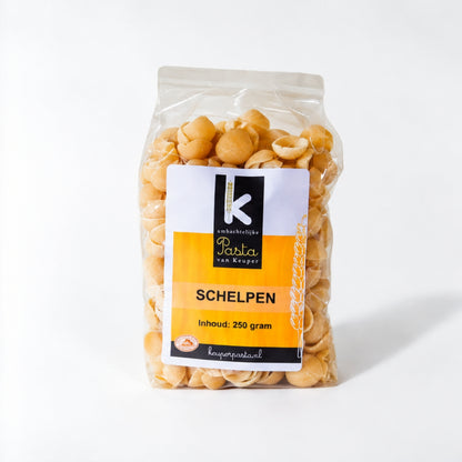Schelpen pasta - 250 gram vers product uit Twente - Van Twentse Bodem