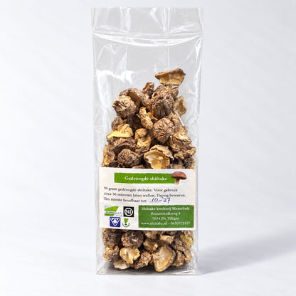 Gedroogde shiitake - 30 gram