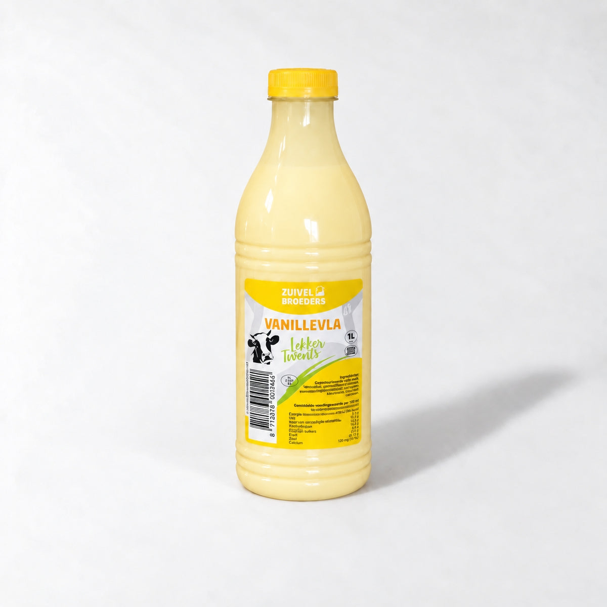 Vanille vla - 1 liter vers product uit Twente - Van Twentse Bodem