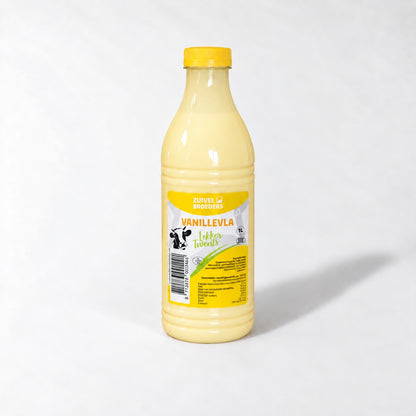 Vanille vla - 1 liter vers product uit Twente - Van Twentse Bodem