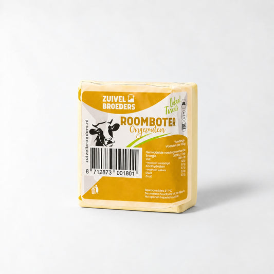 Roomboter - 250 gram vers product uit Twente - Van Twentse Bodem