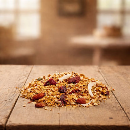 500 gram Granola cranberry-kokos vers product uit Twente - Van Twentse Bodem