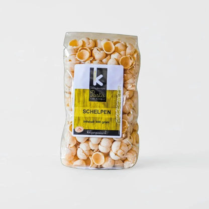 Schelpen pasta - 250 gram 400 gram vers product uit Twente - Van Twentse Bodem