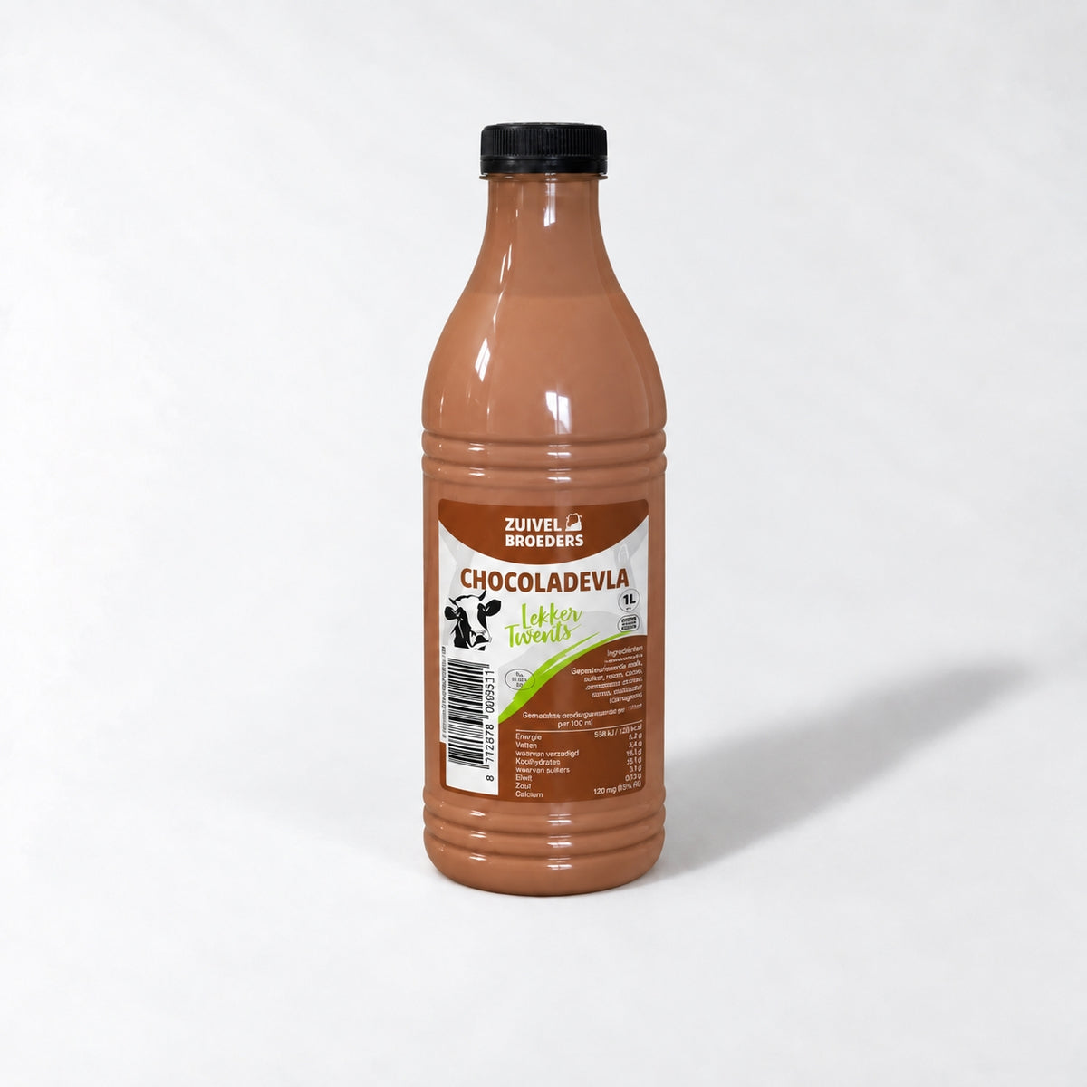 Chocolade vla - 1 liter vers product uit Twente - Van Twentse Bodem