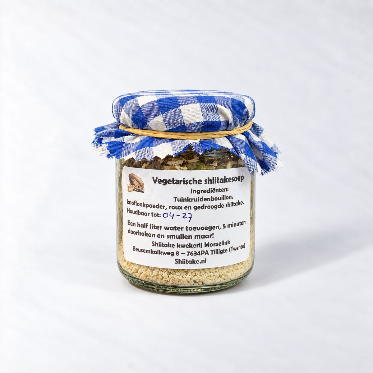 Vegetarische shiitakesoep - 250 gram