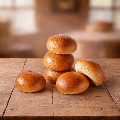 Tarwe broodjes (6 stuks) vers product uit Twente - Van Twentse Bodem