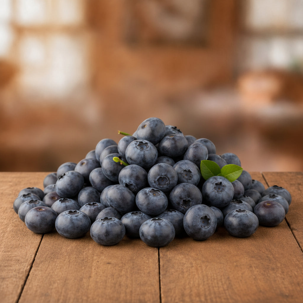 Blauwe bessen (onbespoten) - 400 gram vers product uit Twente - Van Twentse Bodem