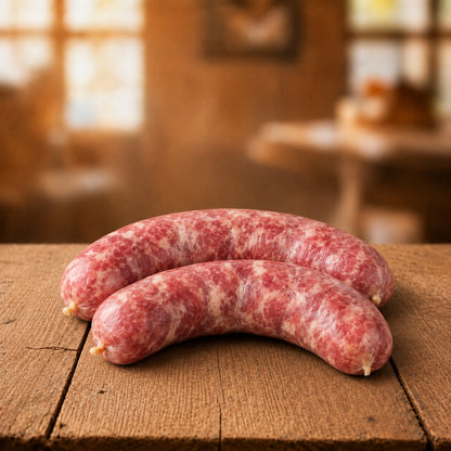 Verse worst (2 stuks) vers product uit Twente - Van Twentse Bodem