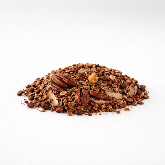 500 gram Granola chocolade vers product uit Twente - Van Twentse Bodem