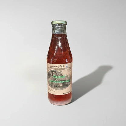 750 ml 100% Fruitsappen Appel-Rodebessap (Incl. 45 cent statiegeld) vers product uit Twente - Van Twentse Bodem