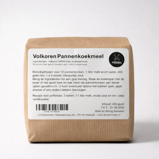 Bakmix volkoren pannenkoeken vers product uit Twente - Van Twentse Bodem