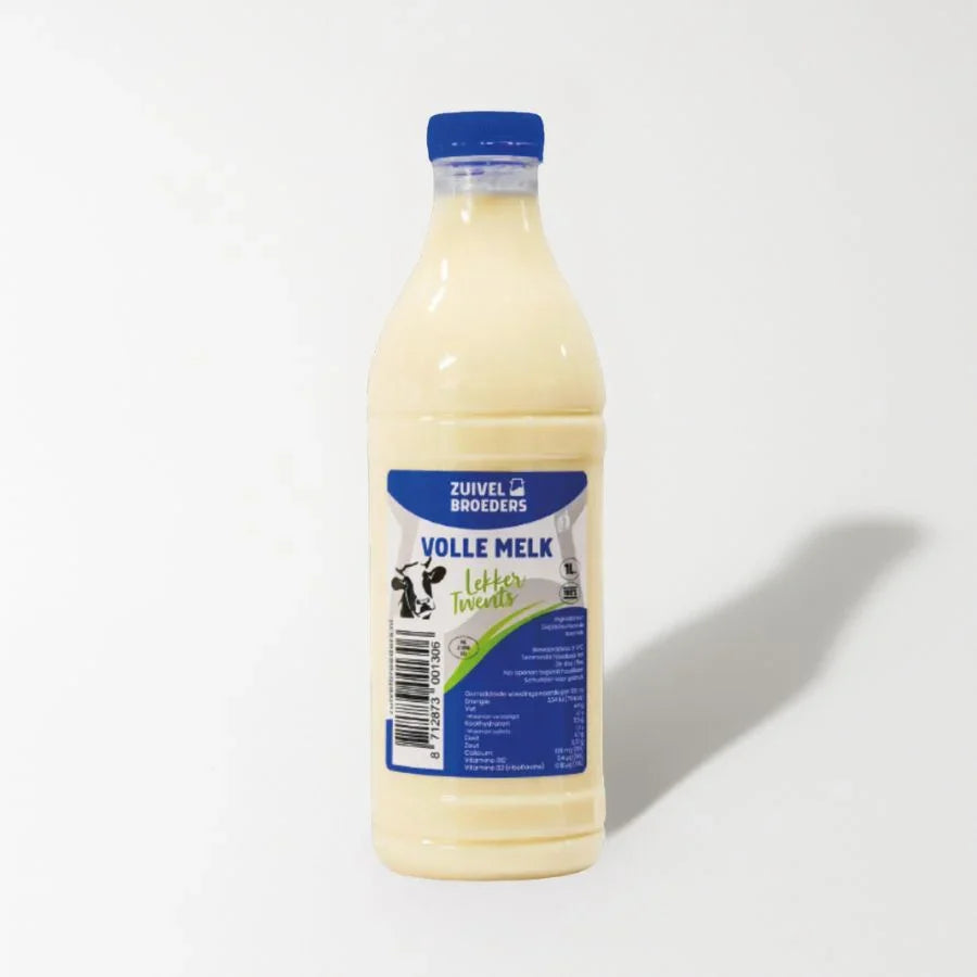 1 liter Volle melk vers product uit Twente - Van Twentse Bodem
