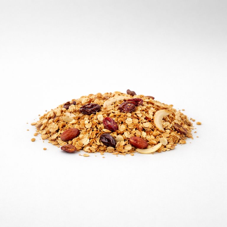 500 gram Granola cranberry-kokos vers product uit Twente - Van Twentse Bodem