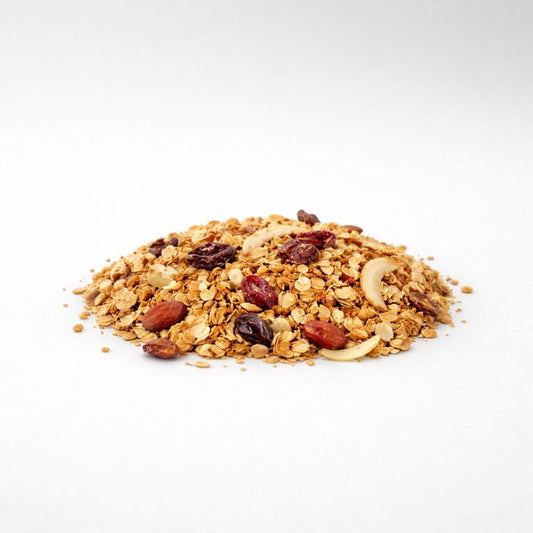 500 gram Granola cranberry-kokos vers product uit Twente - Van Twentse Bodem