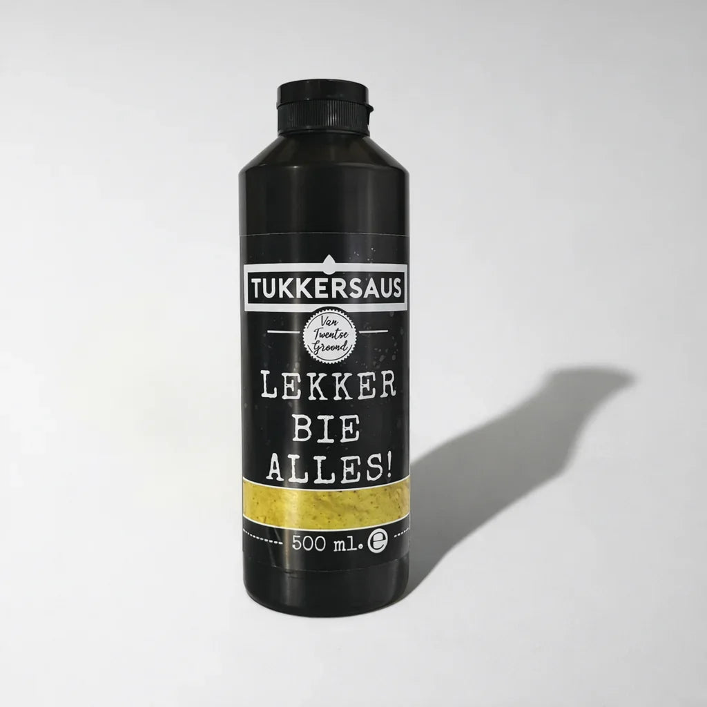 Tukkersaus uit Twente – 500 ml vers product uit Twente - Van Twentse Bodem