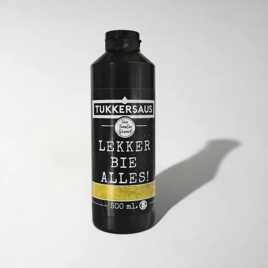 Tukkersaus uit Twente – 500 ml vers product uit Twente - Van Twentse Bodem