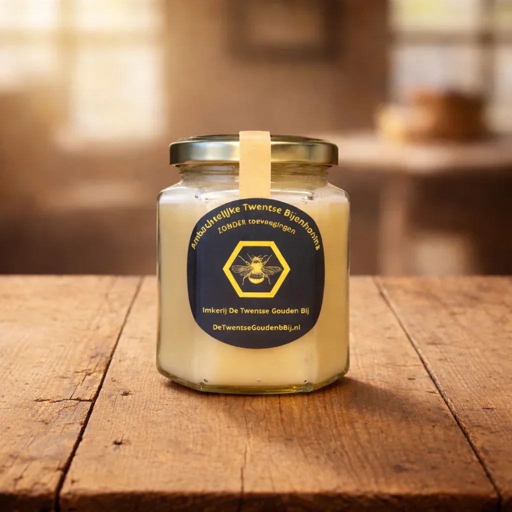 250 gram Crème honing vers product uit Twente - Van Twentse Bodem